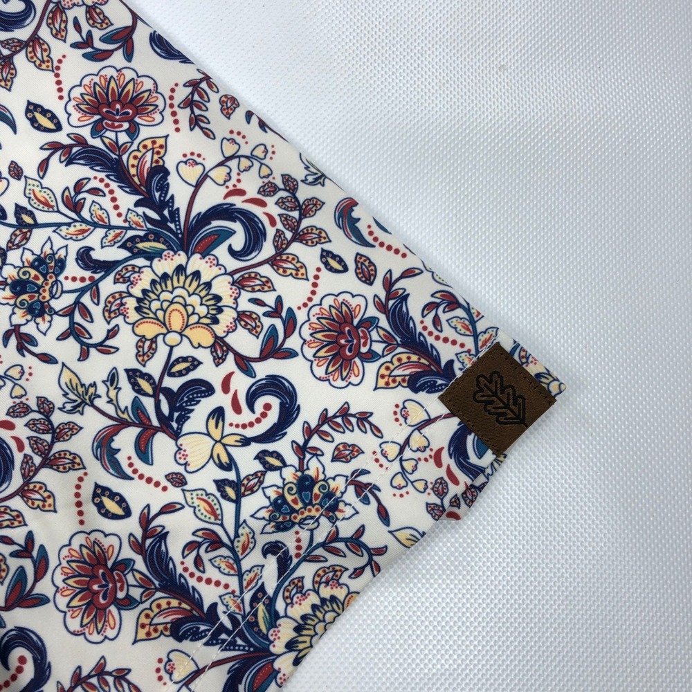 Iron Oak The Dandy Mens 4XL Floral Paisley Performance Golf Polo Shirt - Picture 4 of 10